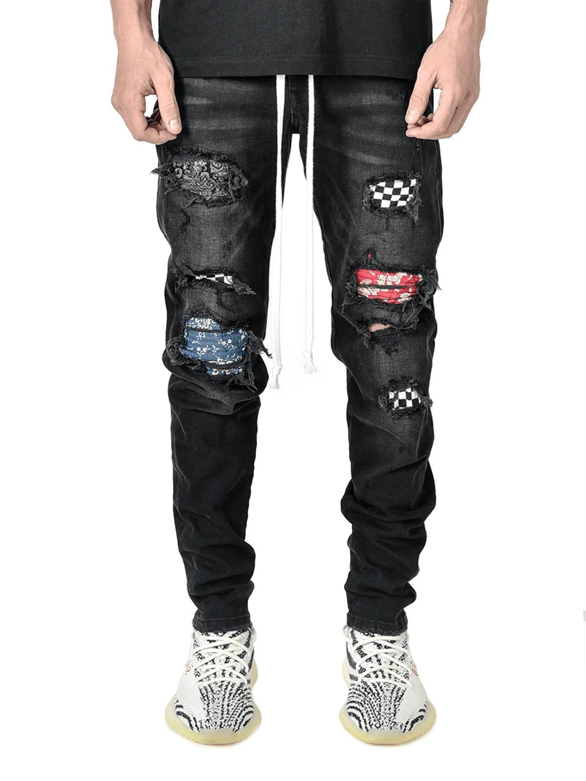 Slim-fit Ripped Jeans