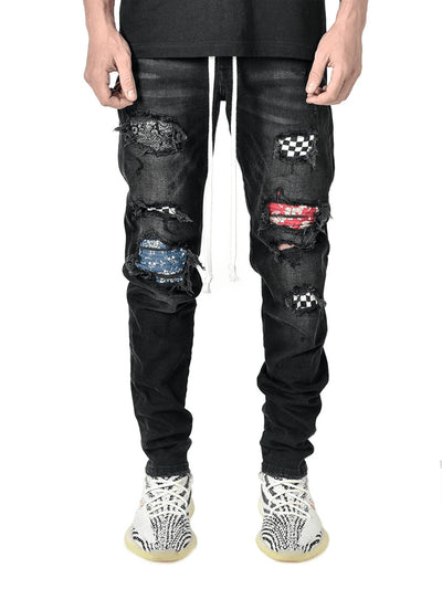 Slim-fit Ripped Jeans