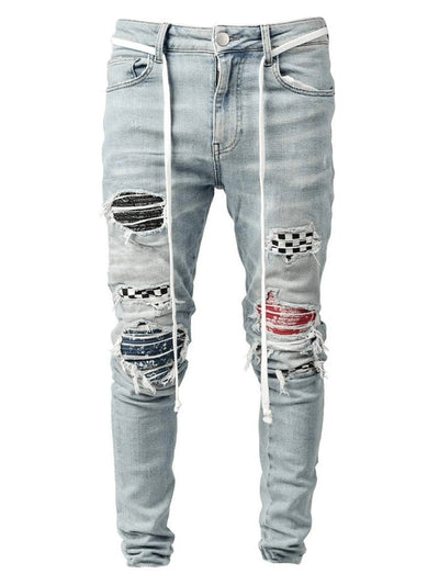 Slim-fit Ripped Jeans