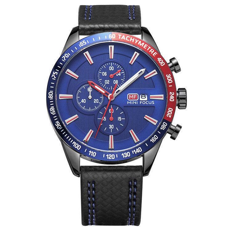 MINIFOCUS calendar quartz watch