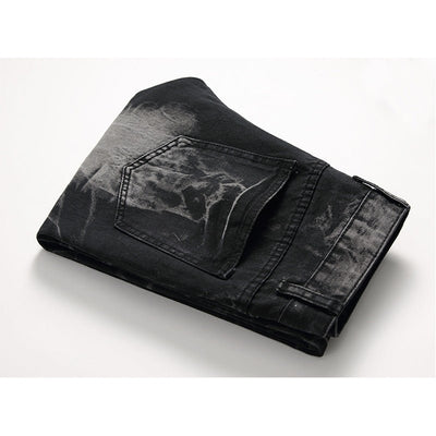 Мъжки черни дънки