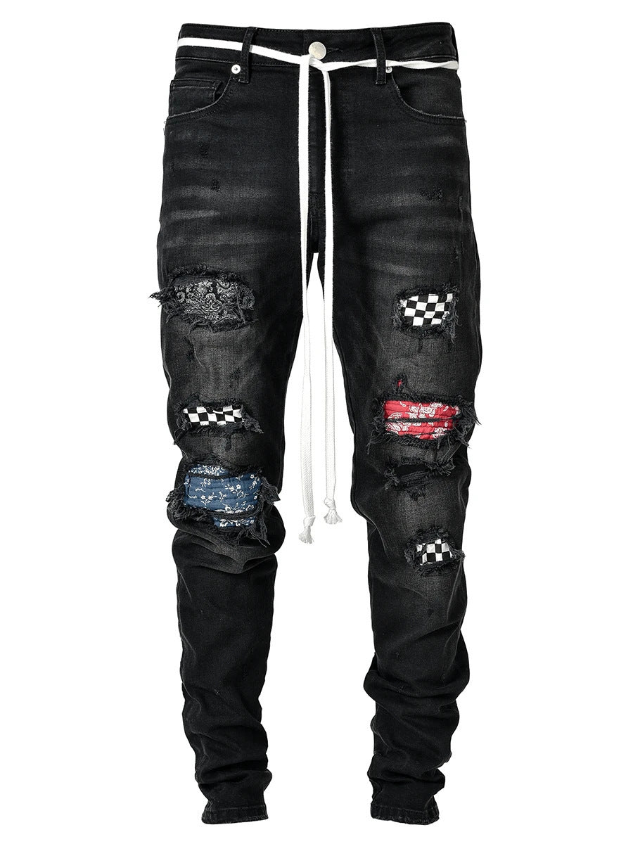 Slim-fit Ripped Jeans
