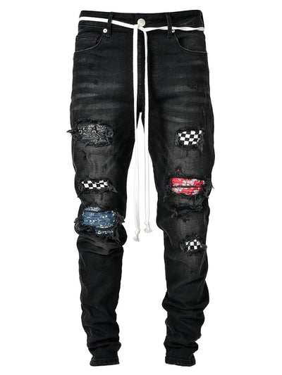 Slim-fit Ripped Jeans