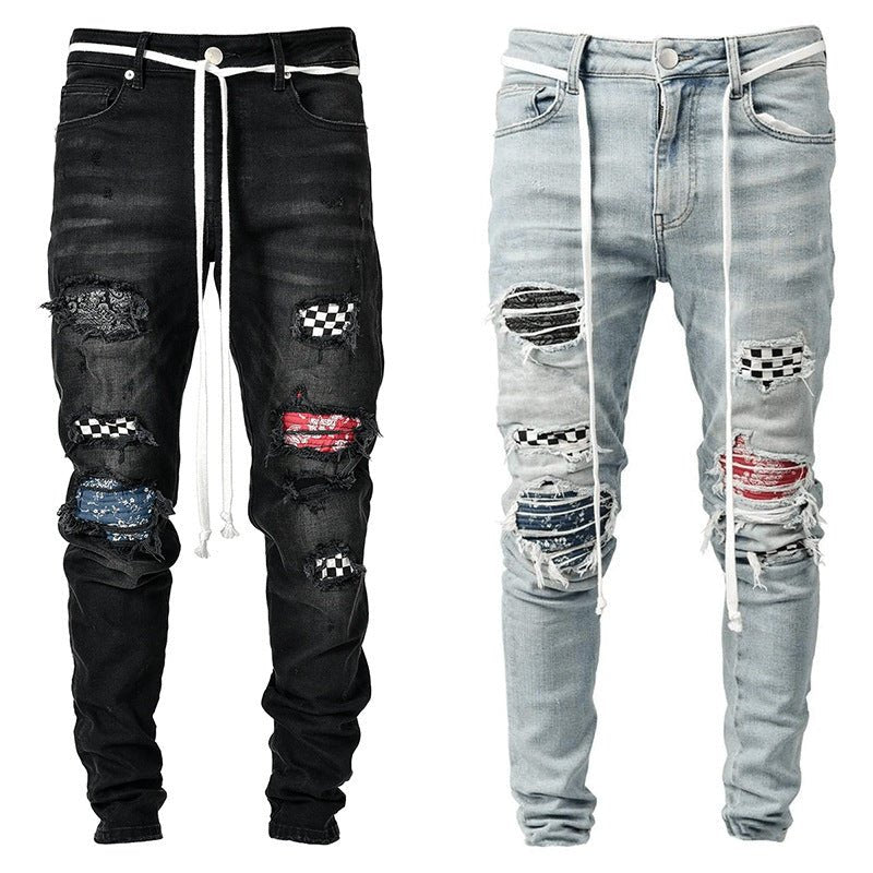 Slim-fit Ripped Jeans