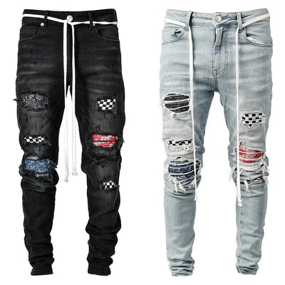 Slim-fit Ripped Jeans