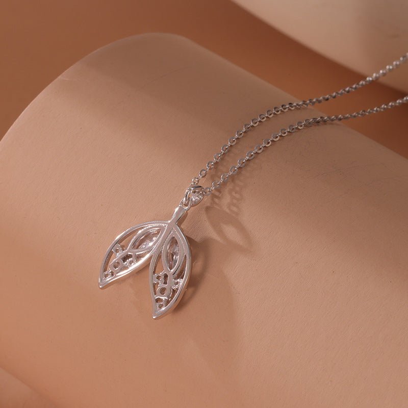 S925 Silver Mermaid Tail Necklace
