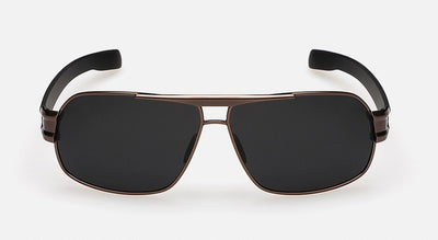 Polarized Sunglasses Men's Sunglasses Metal Square