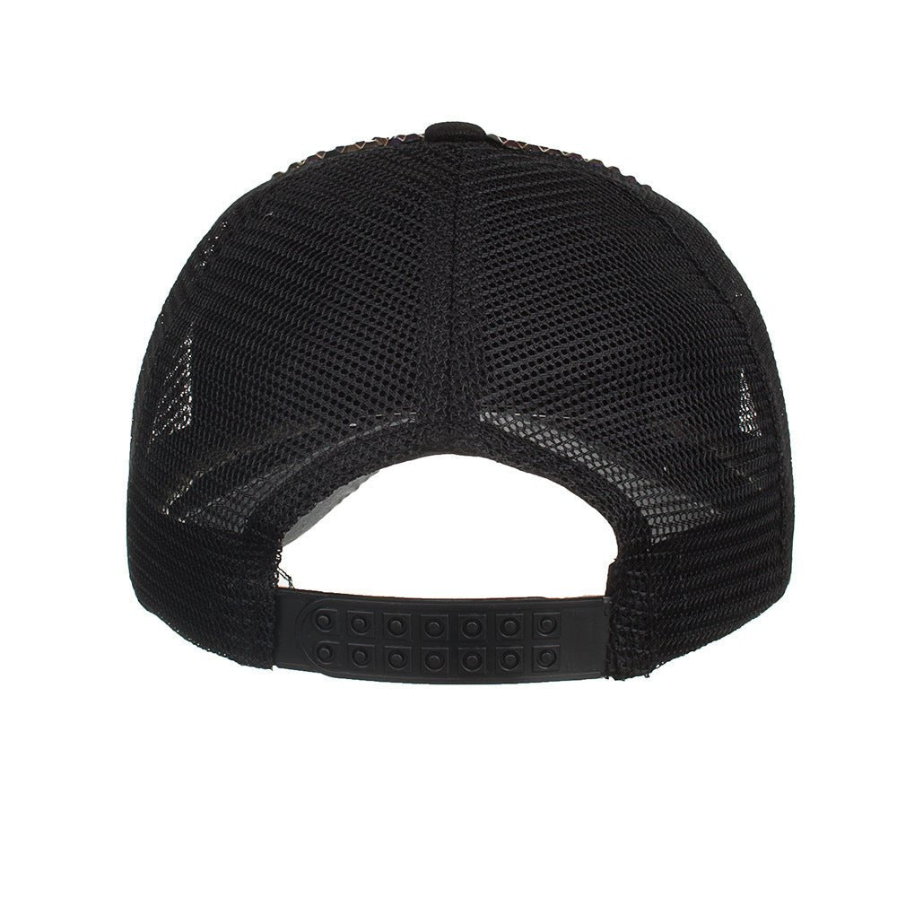 Full drill net hat baseball cap sun hat - Belisimo