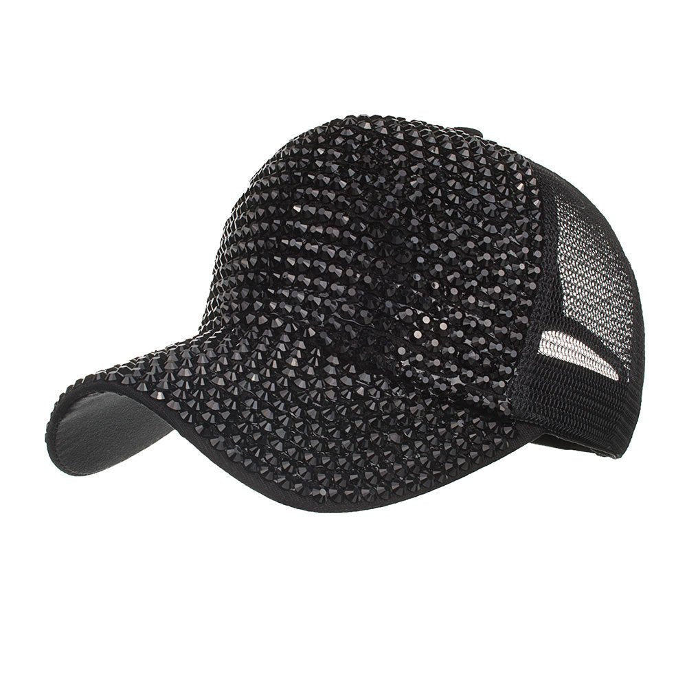Full drill net hat baseball cap sun hat - Belisimo