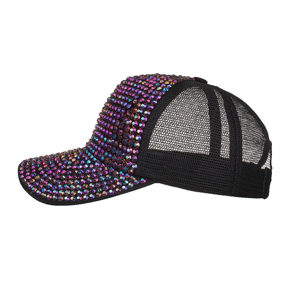 Full drill net hat baseball cap sun hat - Belisimo