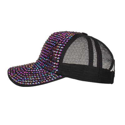 Full drill net hat baseball cap sun hat - Belisimo