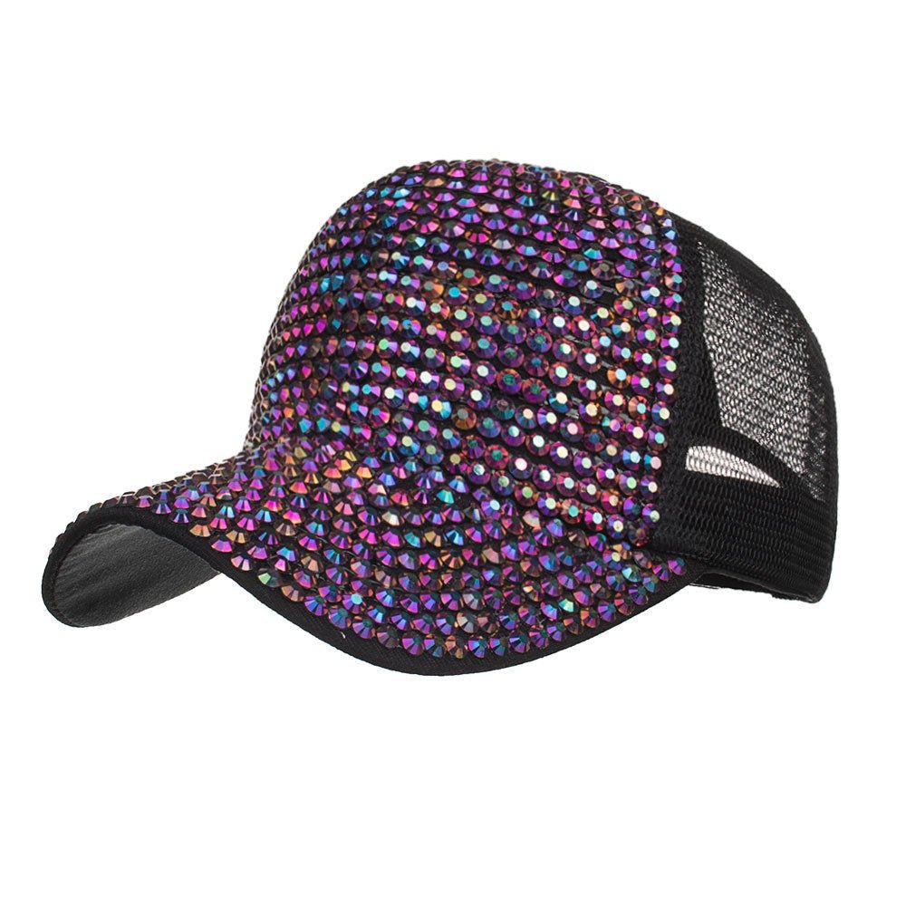Full drill net hat baseball cap sun hat - Belisimo