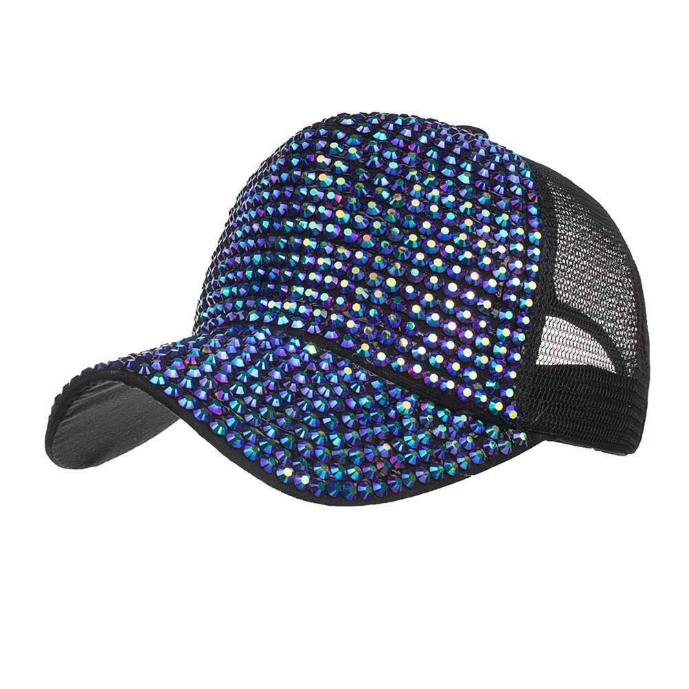 Full drill net hat baseball cap sun hat - Belisimo