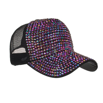 Full drill net hat baseball cap sun hat - Belisimo