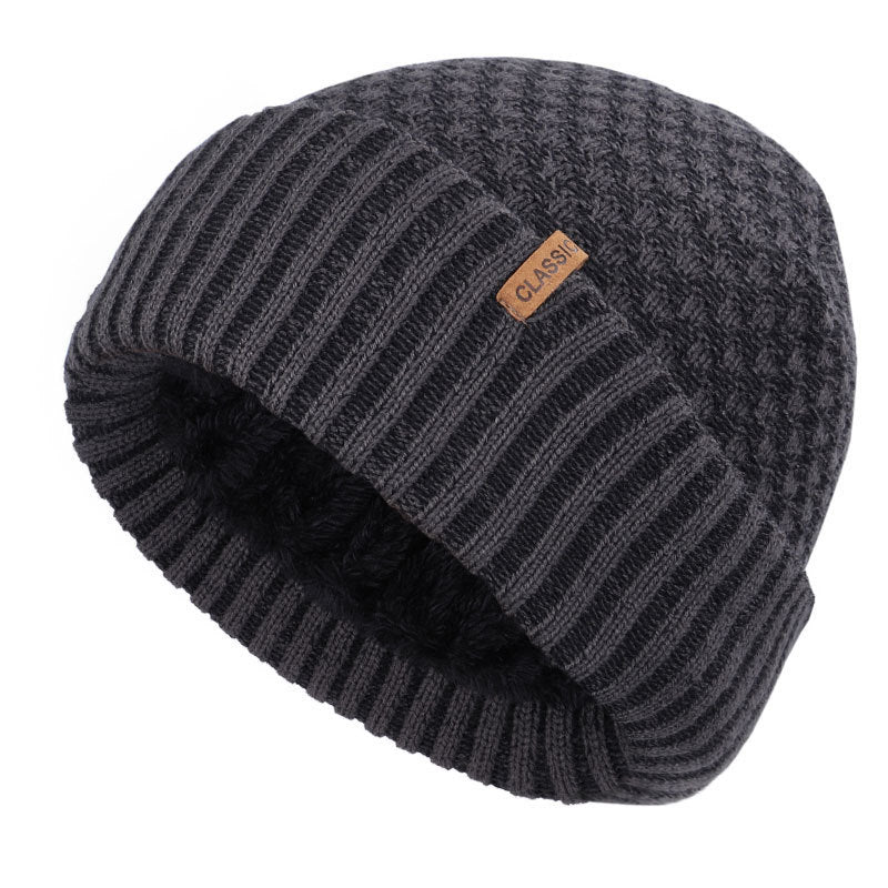 Knitted woolen hat - Belisimo