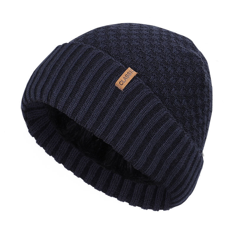 Knitted woolen hat - Belisimo