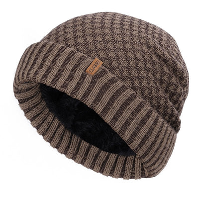 Knitted woolen hat - Belisimo