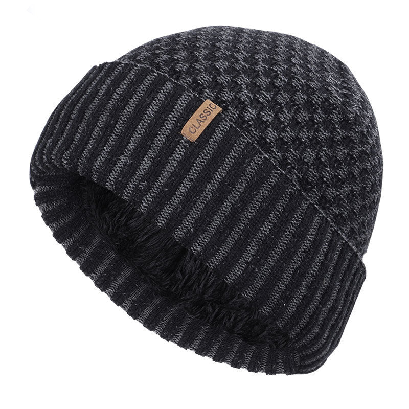 Knitted woolen hat - Belisimo