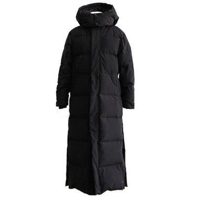 Winter Long Coat Warm Hooded Thickened Parka Jackaet For Women Clothing - Belisimo