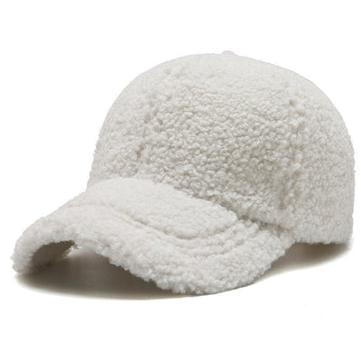 Wool Thickened Warm Baseball Hat - Belisimo