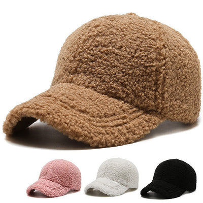 Wool Thickened Warm Baseball Hat - Belisimo