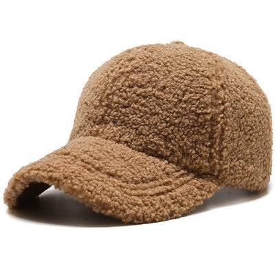Wool Thickened Warm Baseball Hat - Belisimo