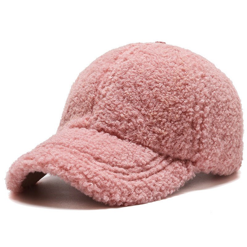 Wool Thickened Warm Baseball Hat - Belisimo